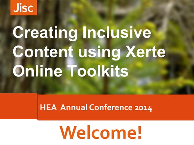 Introduction to Xerte