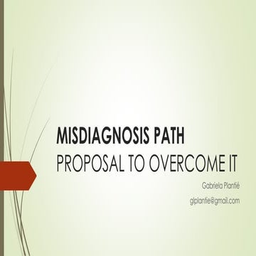 Misdiagnosis: pushing boundaries