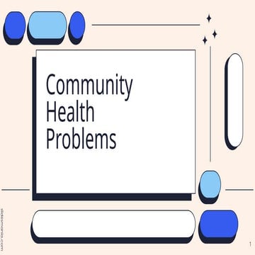 Community Problems,perennial Problems in the community | PPTX