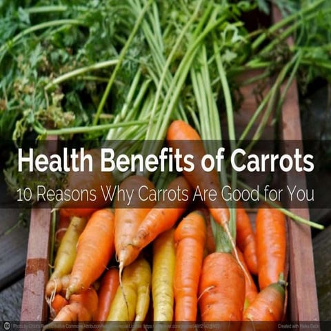 The Health Benefits of Carrot
