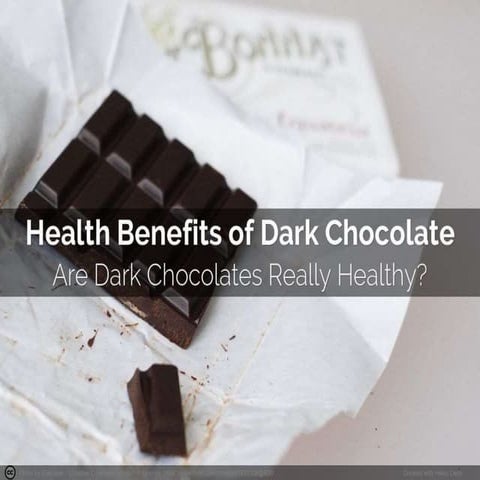 The Health Benefits of Dark Chocolate