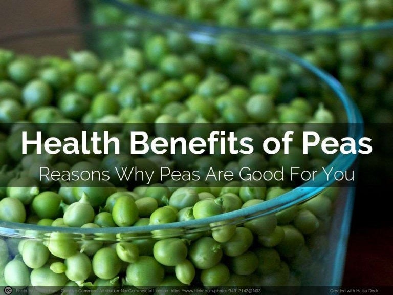 Health Benefits of Peas