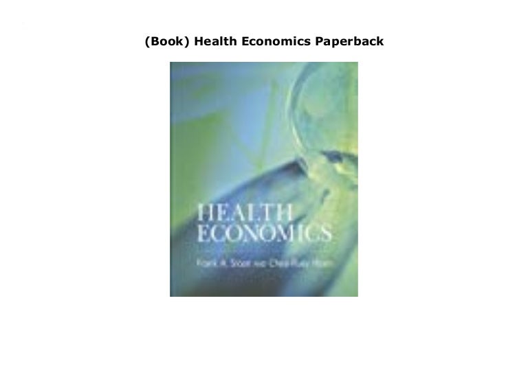 (Book) Health Economics Paperback