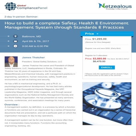 Health environment-management-system-baltimore-md