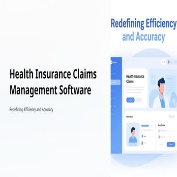 Health Insurance Claims Management Software: Redefining Efficiency and Accuracy