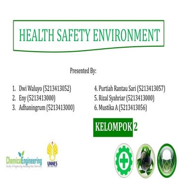 Health safety-environment