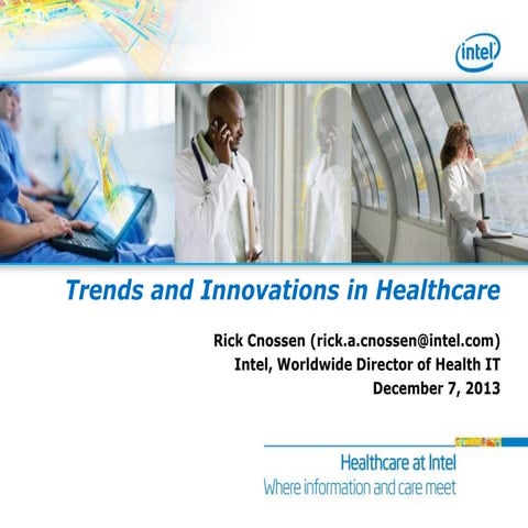 Health 2.0 intel presentation