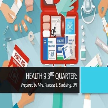 MAPEH Health 9 3rd Quarter Module 1: First Aid Basics