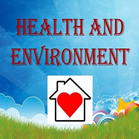 Health and environment | PPTX