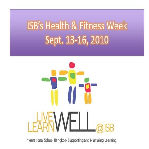 Health and fitness week