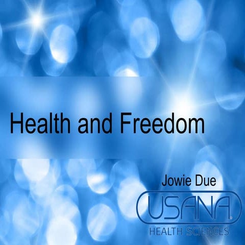 Health and freedom edited