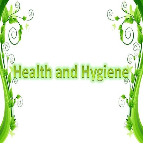 Health and hygiene Sree