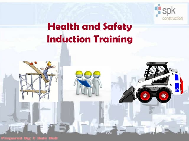 Health And Safety Induction Training