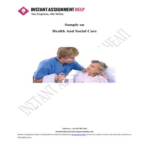 Health and social care | PDF