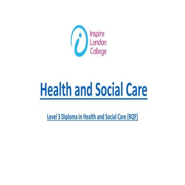 Roles And Responsibilities Of Health And Social Care Workers Pptx