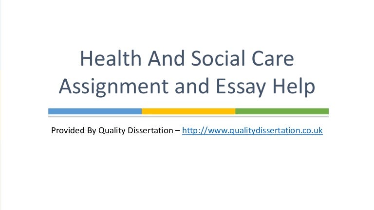 social care dissertation examples