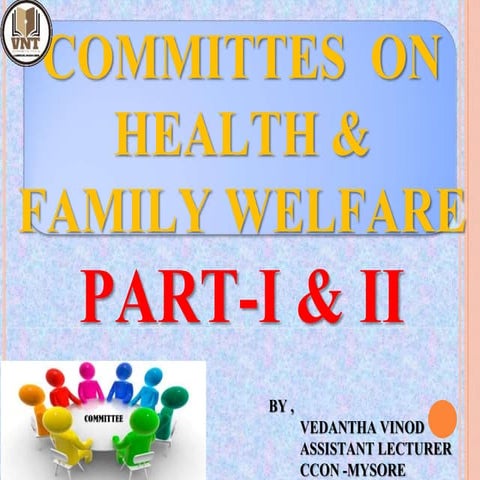 Health and Family Welfare Committees in India