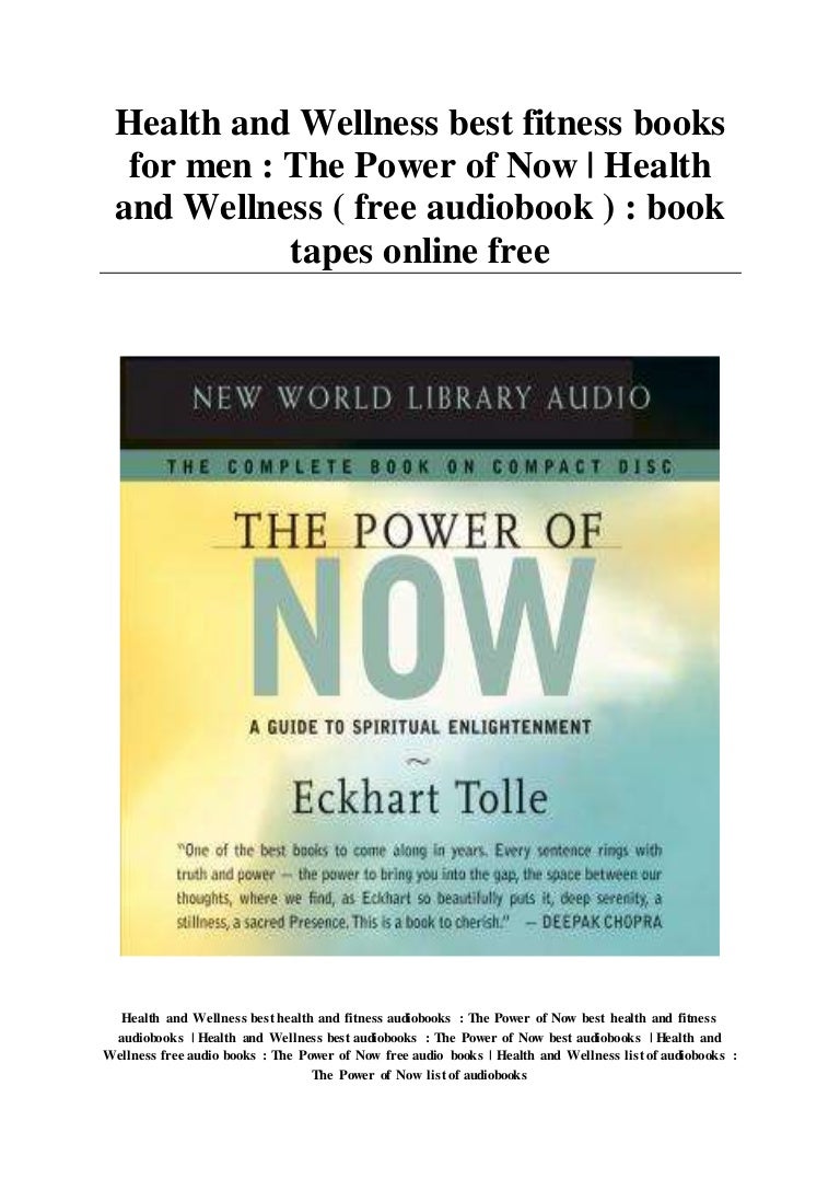 Health and Wellness best fitness books for men The Power of Now H…