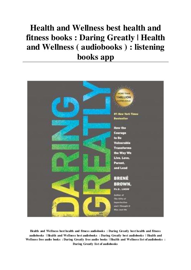Health and Wellness best health and fitness books Daring Greatly