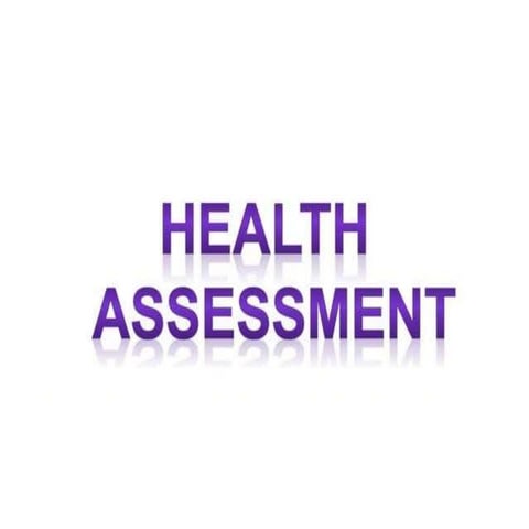 HEALTH ASSESSMENT.pptx