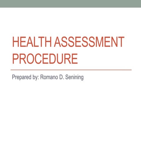 health-assessment-procedure-pptx