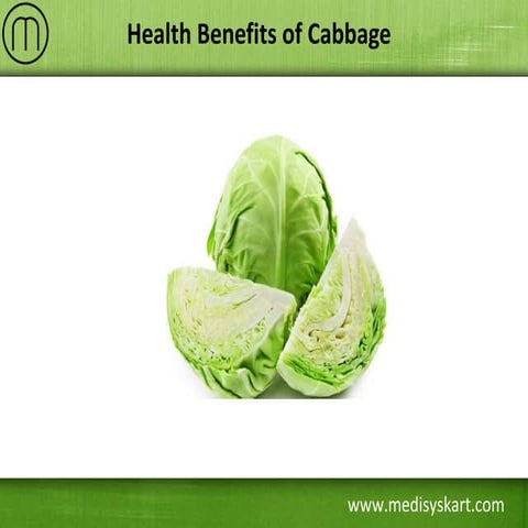 Health Benefits of Cabbage