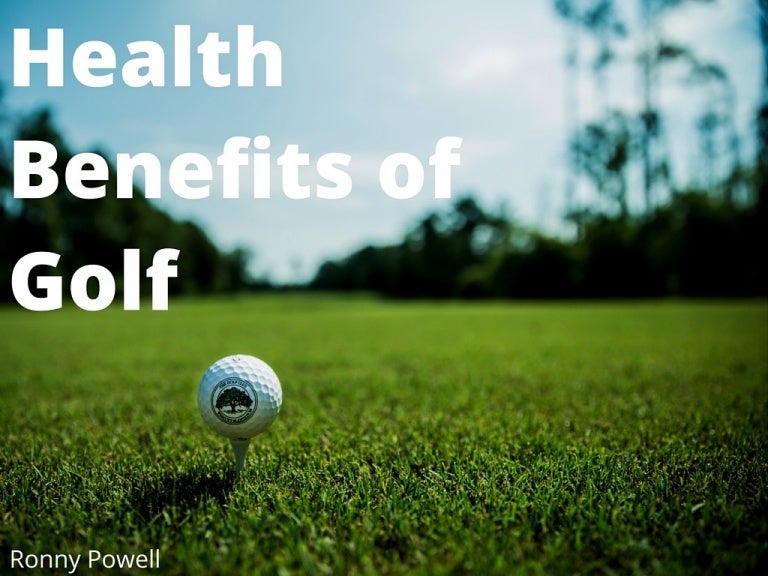 Health Benefits of Golf