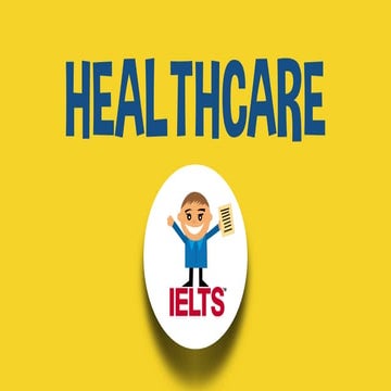 Healthcare Vocabulary for IELTS, TOEFL and TOEIC