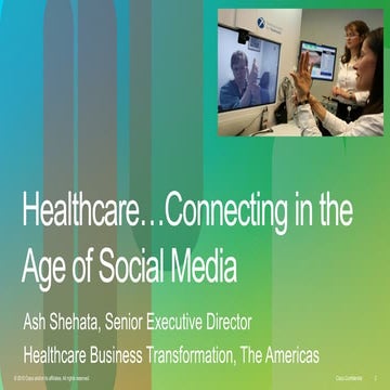 Healthcare as an industry in transition