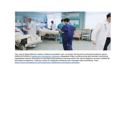 Healthcare Simulation Software | PDF