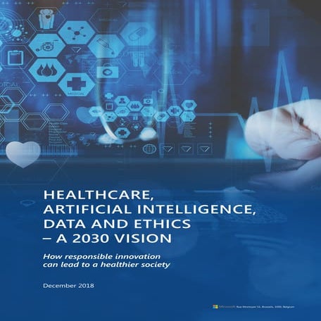 Healthcare AI Data & Ethics - a 2030 vision