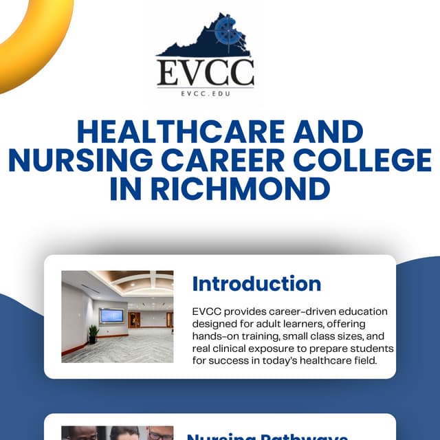 Medical and Nursing Career Programs in Richmond, VA - EVCC | PDF