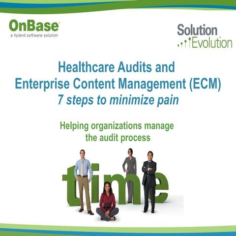 Seven steps to minimize the pain of healthcare audits, including RACs