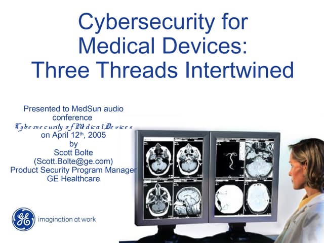 Healthcare cyber powerpoint
