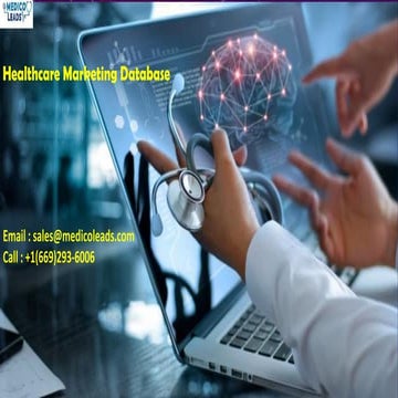 Healthcare Database | Healthcare Leads | Healthcare Email List