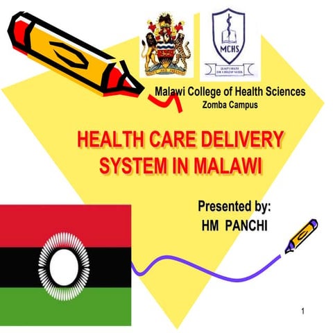 HEALTH CARE DELIVERY SYSTEM IN MALAWI.ppt