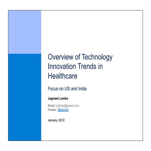 Healthcare Technology global trends