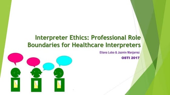 MCIS Language Interpreter Training | PDF