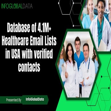 Enrich Your Marketing Campaigns With Tele-Verified List of Health Professionals