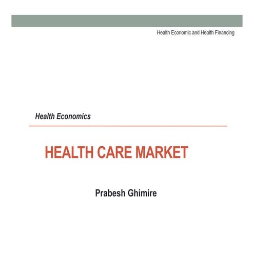 Health care market