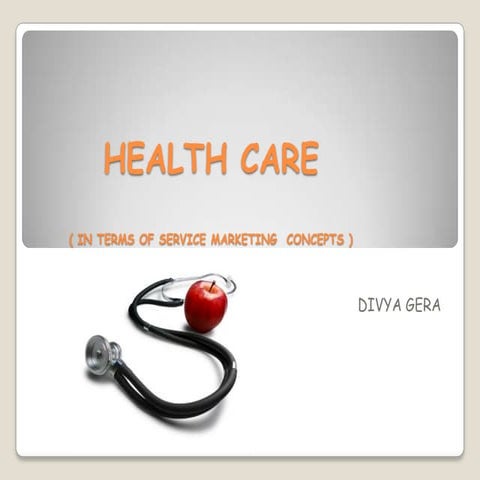 Divya's Health care ppt