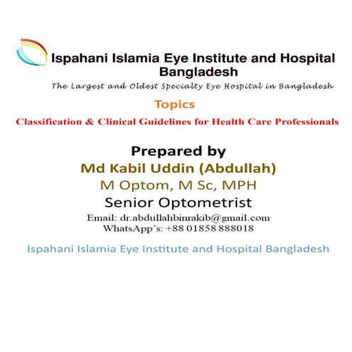 Health Care Professionals According to the WHO,ILO & ISCO | PDF