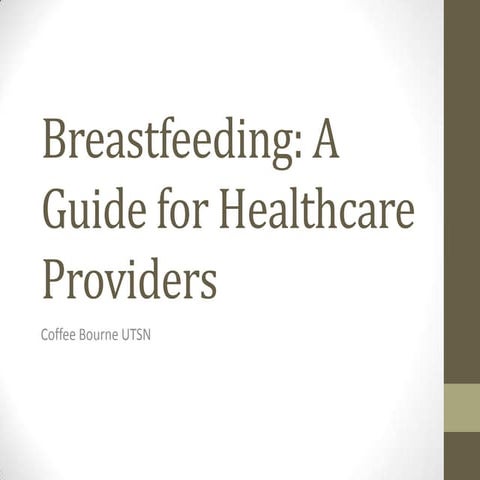 Breastfeeding Support for Healthcare Providers