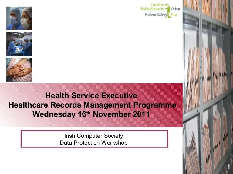 Healthcare Records Management In The HSE