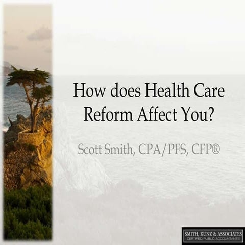 Health care reform for idla 11 18-13