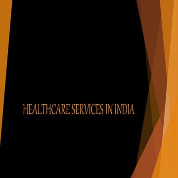 Healthcare services in india