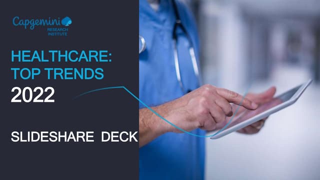 Top Healthcare Trends 2022