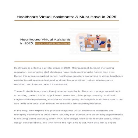 Healthcare Virtual Assistants_ A Must-Have in 2025.pdf