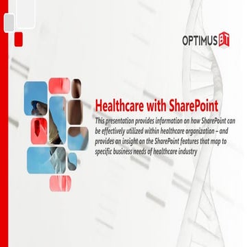 Healthcare solutions with SharePoint