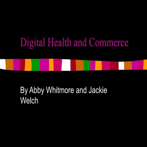 Health&Commerce  Jackie Abby
